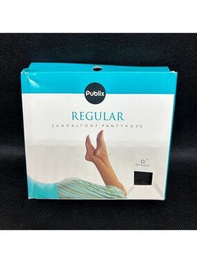 New in package Ladies Publix regular sandlefoot pantyhose
